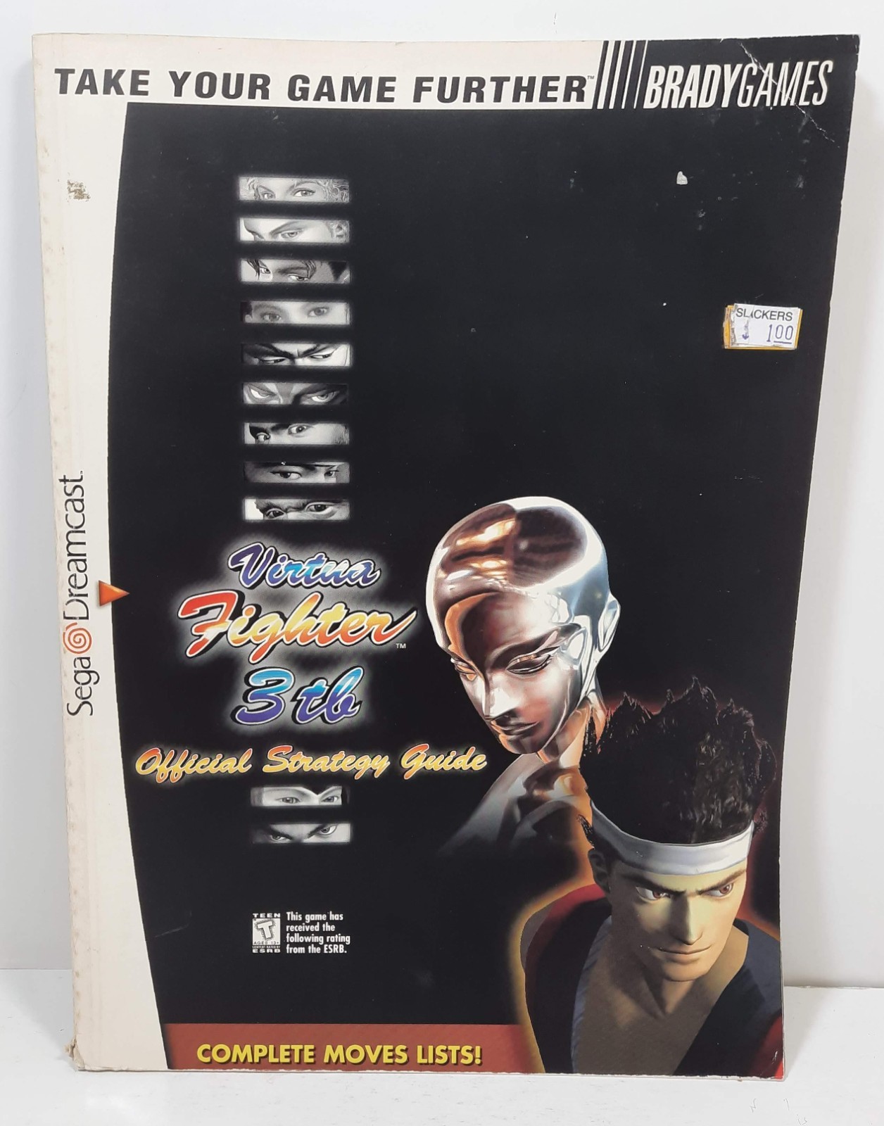 Virtua Fighter 3TB Prima Official Strategy Guide Sega Dreamcast