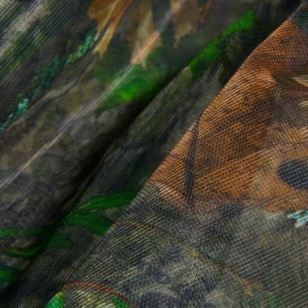 Mens Mesh Face Mask Mossy Oak Obsession Full Head Net Allen Vanish