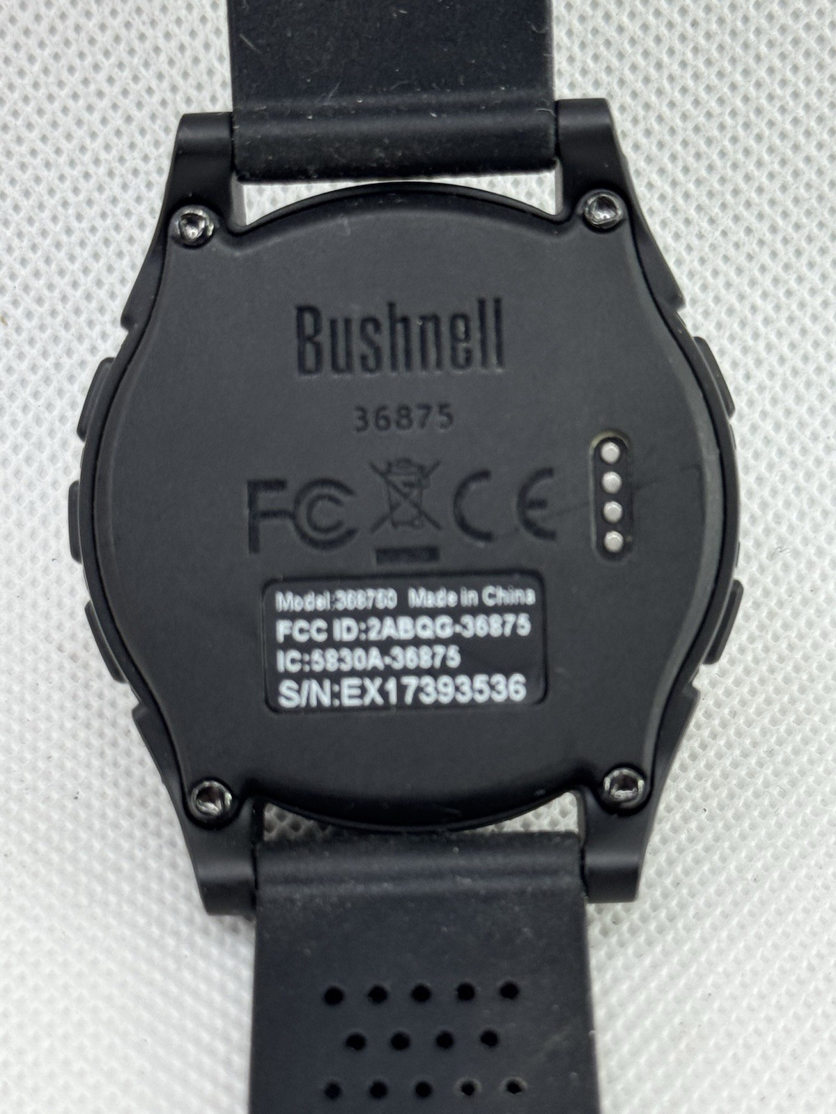 Bushnell Golf Excel Golf Rangefinder Watch 36875 Needs Batt