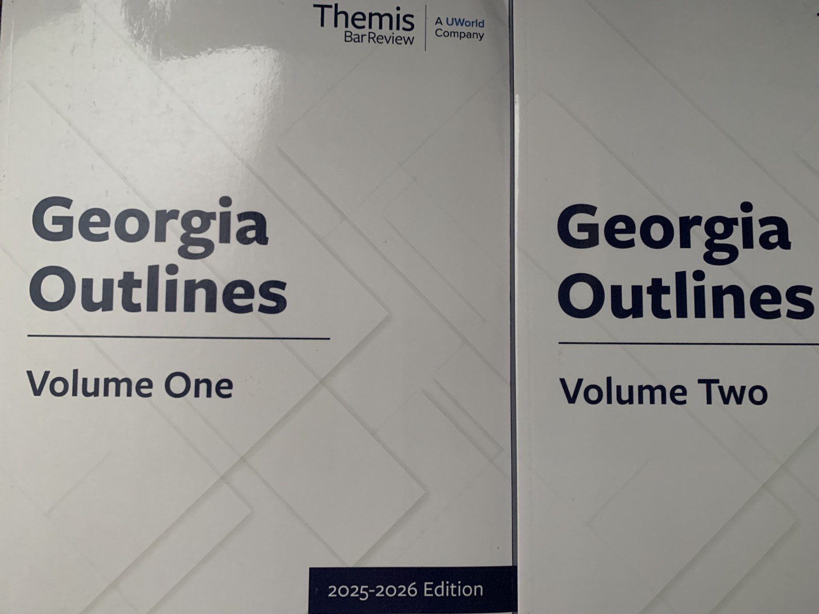 2025 2026 Themis GEORGIA Outlines Bar Exam Review Prep SET of 2 + GA + Barbri +