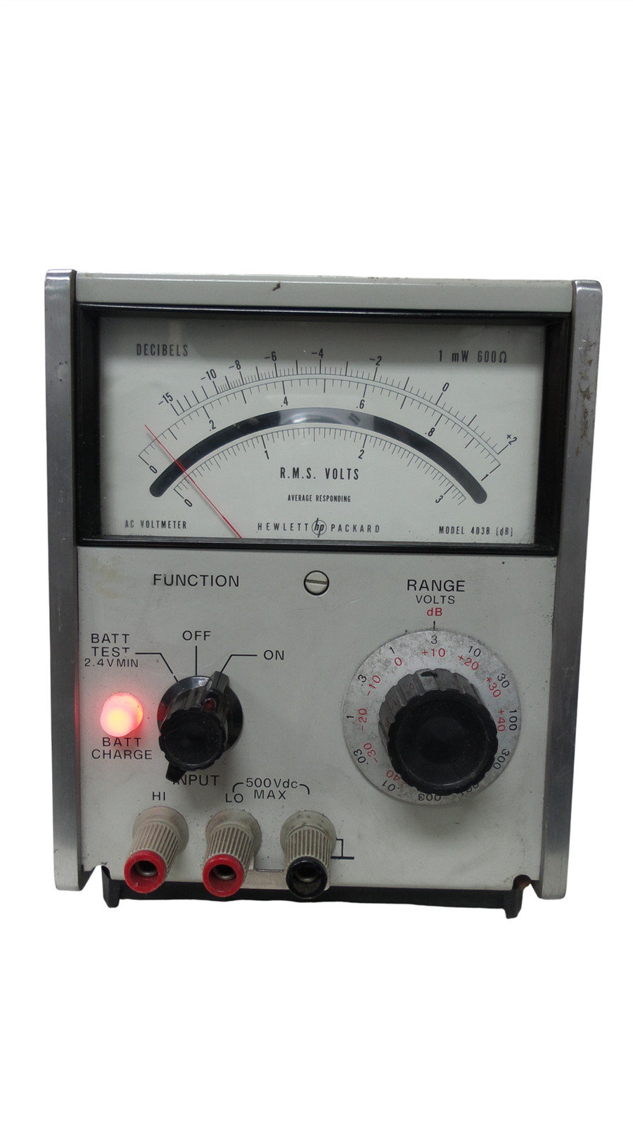 HP Model 403B R.M.S. AC Voltmeter - Free Shipping