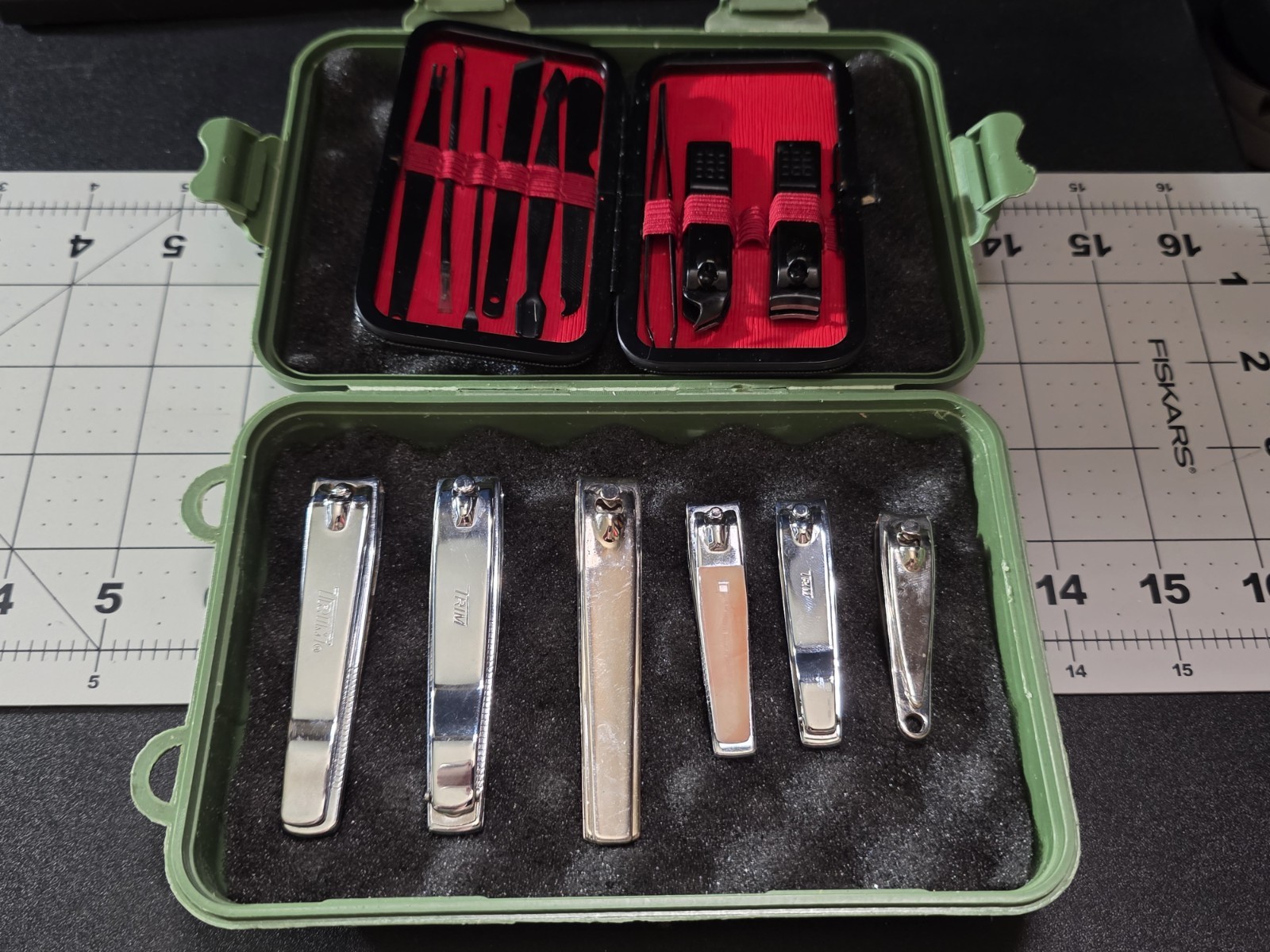 Lot Of Nail Clippers/Cutters Manicure Kit. Assorted Mix.