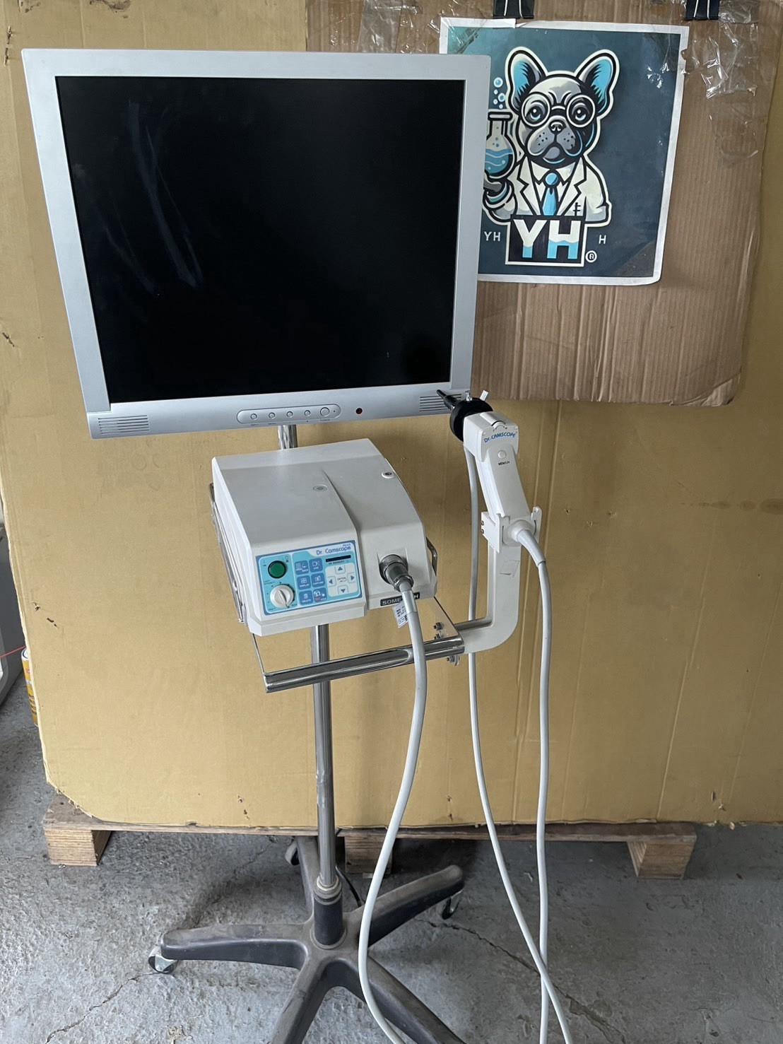 Dr Camscope Video Camera System ENDO SAAR Scope Sometech DCS-Plus Tested No Cart