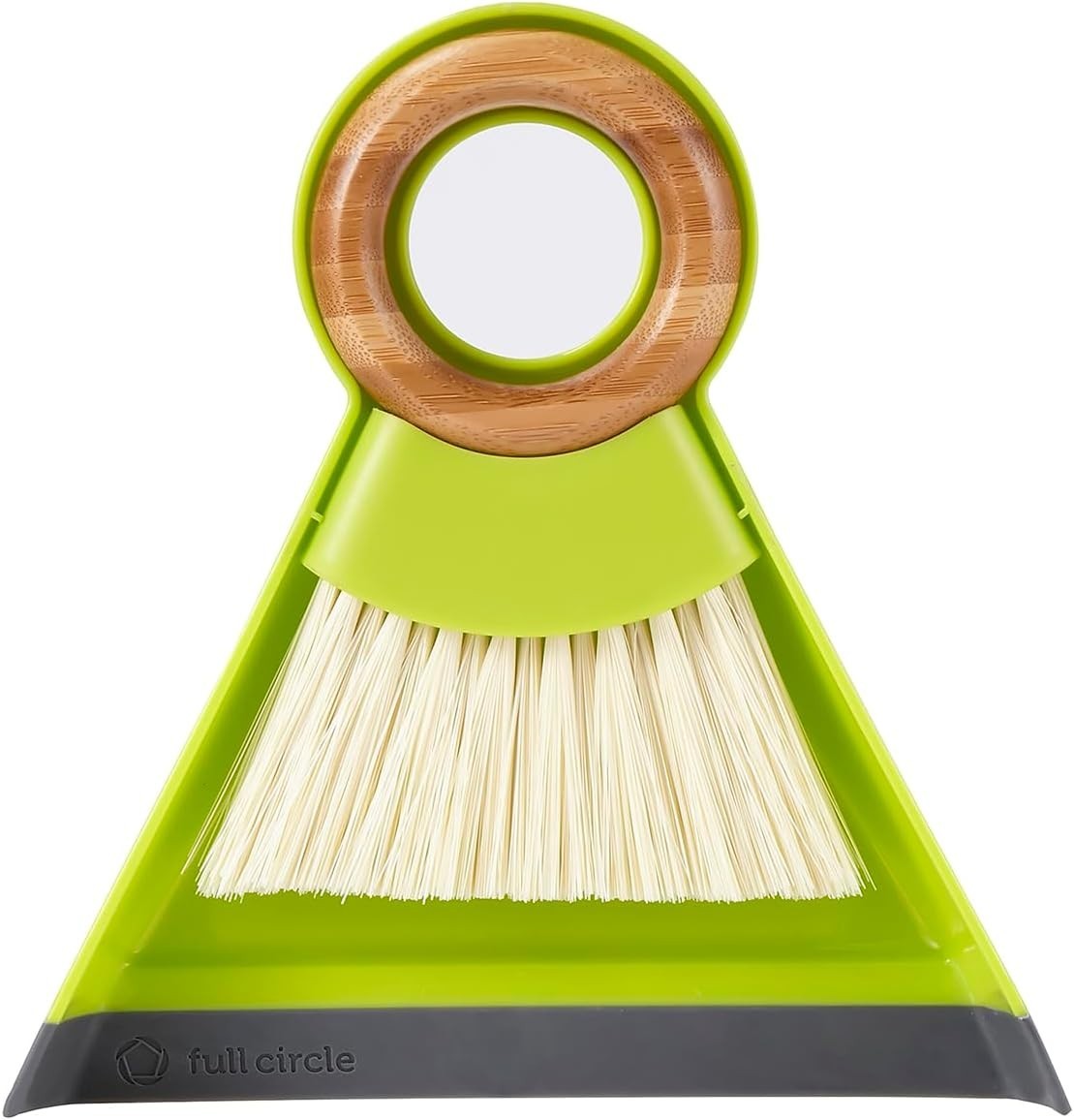 Mini Brush Dustpan Set Cleaning Kit Crumbs Kitchen Desk Compact Green