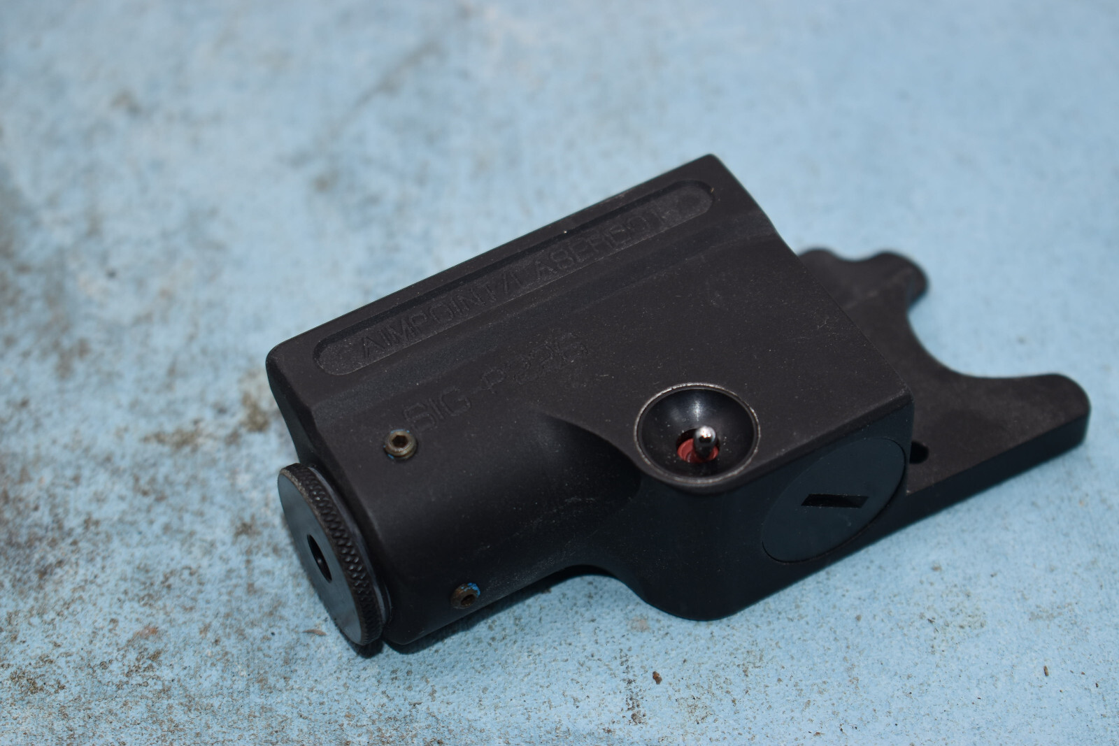 Aimpoint SIG P226 laserdot laser missing bulb and battery housing only