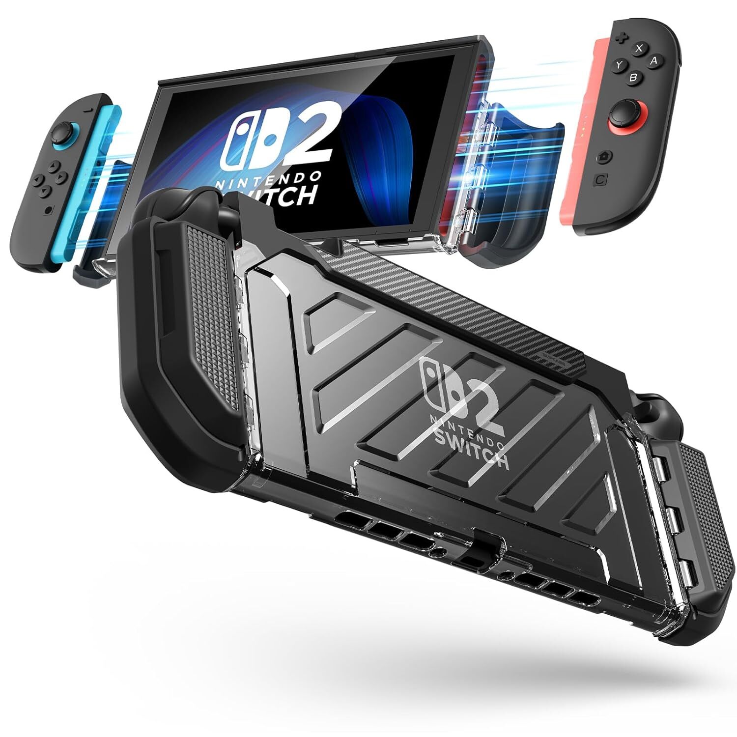 SUPCASE UBPro for Nintendo Switch 2 Military Protection Dockable Integrated Case