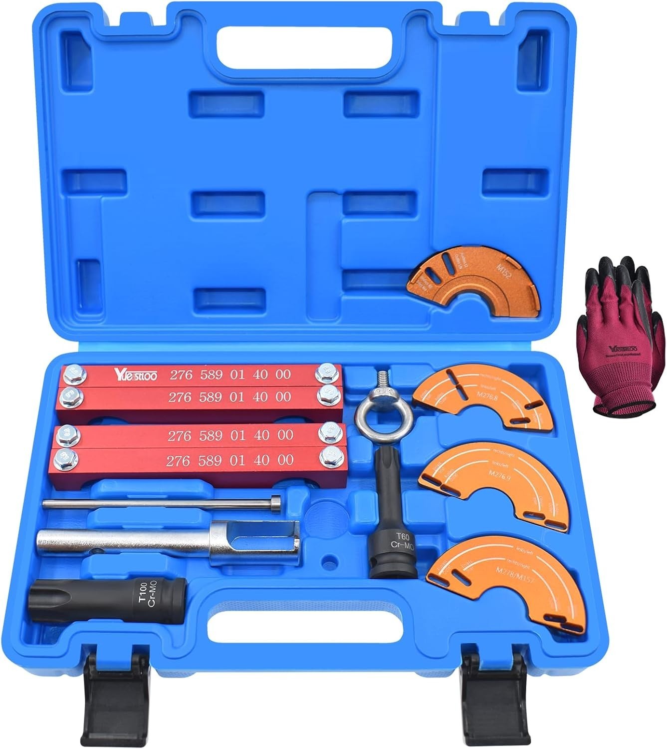 Engine Timing Tool Kit 4 Pcs Camshaft Adjuster Fits Mercedes Benz M157/M276/M278