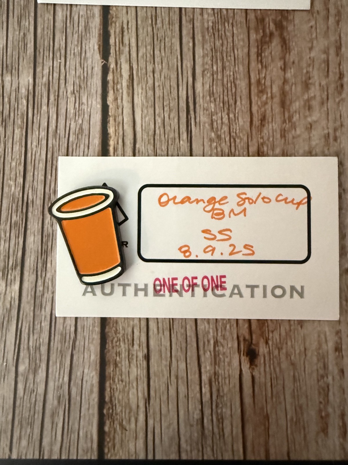 New Conner James Golf - Orange Solo Cup - One of One