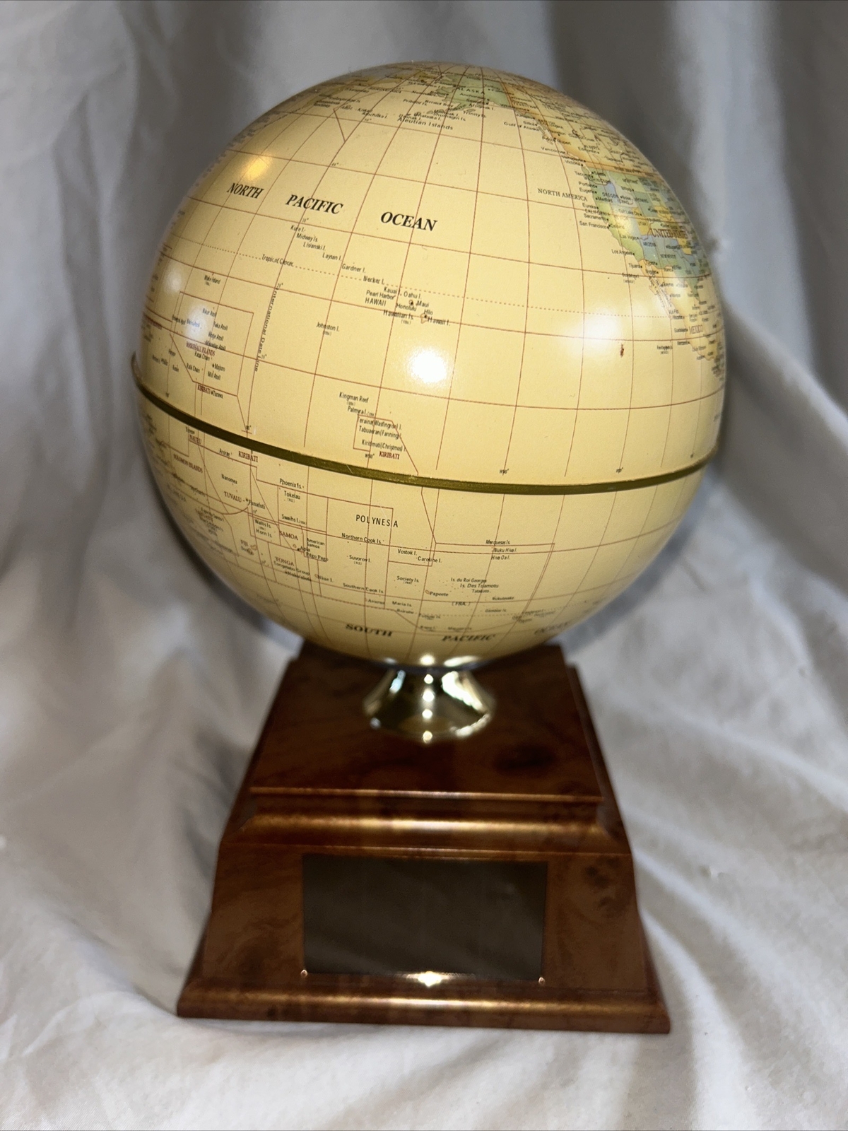 Kenko Globe Solar Panel Rotating Mounted Earth Model Customized Dad Gift