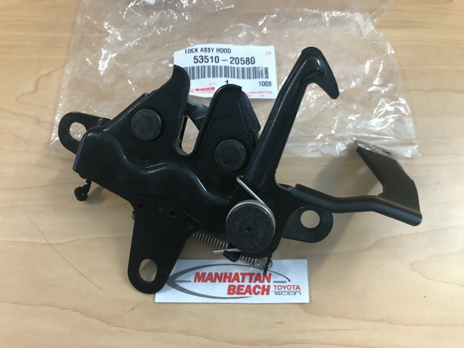 GENUINE OEM TOYOTA 00-05 CELICA HOOD LOCK LATCH 53510-20580