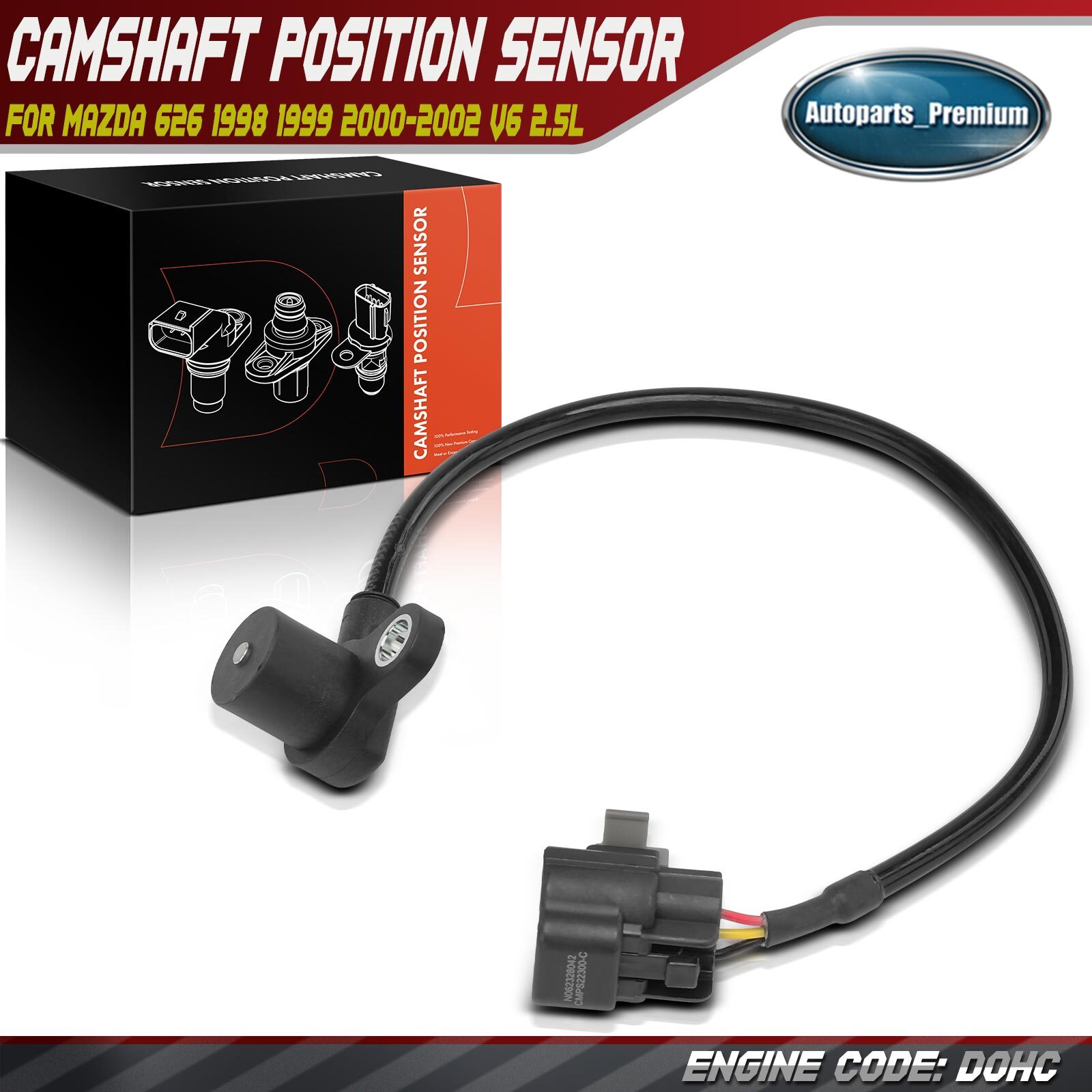 Engine Camshaft Position Sensor for Mazda 626 1998 1999 2000 2001 2002 V6 2.5L
