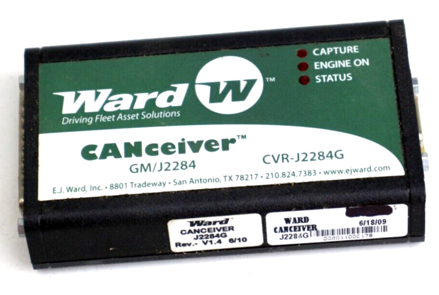 Ward CANceiver GM/J2284 CVR-J2284G Fleet Control System