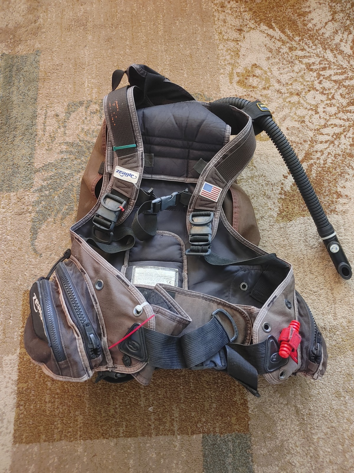 Zeagle SCUBA Diving Dive Buoyancy Vest Escape Large