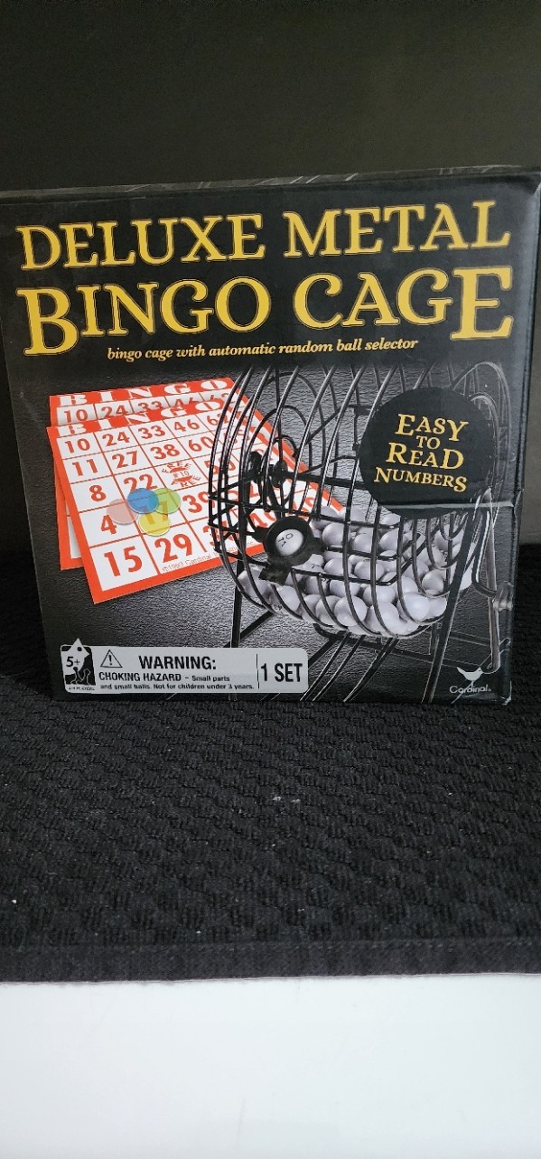 Deluxe Bingo Cage Complete Game Set