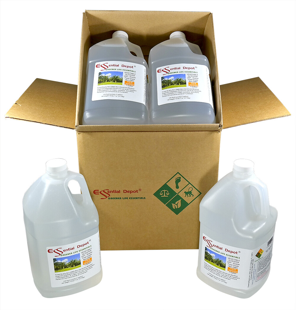 glyCUBE - 4 gallons PALM DERIVED Vegetable Glycerin