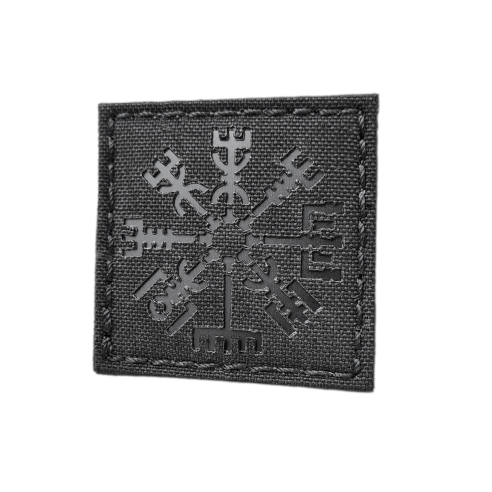 IR viking norse vegvisir blackout 2x2 infrared morale tactical patch