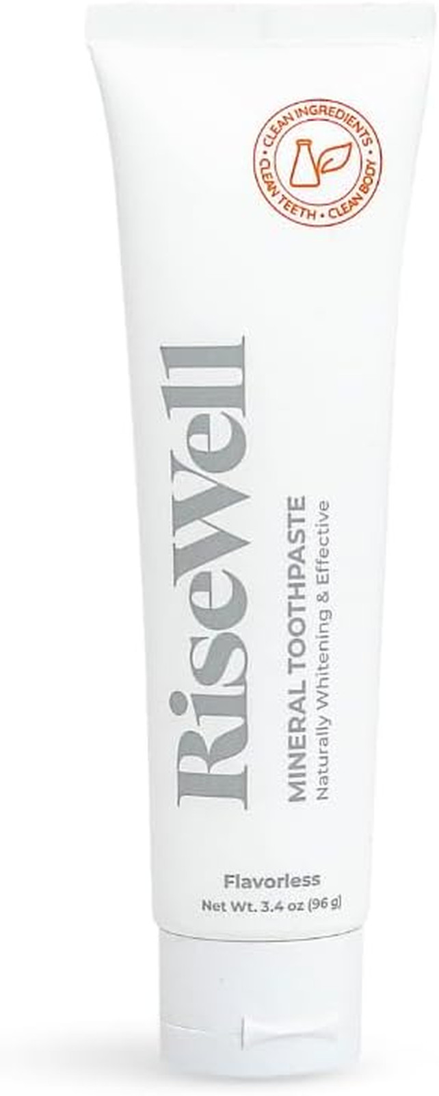 Mineral Unflavored Toothpaste - Hydroxyapatite Flavorless Toothpaste - Made i...