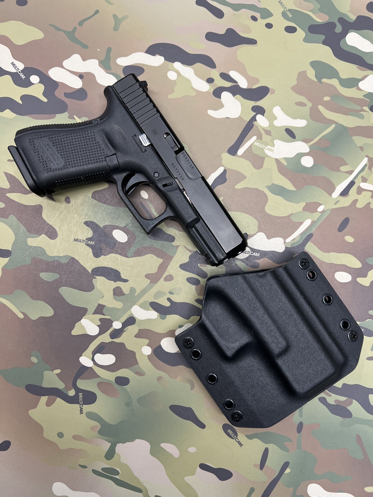 Black Kydex Holster for Glock 45 GEN6