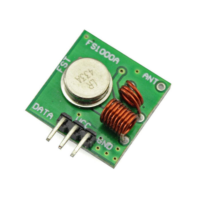 433Mhz Wireless RF Transmitter Module + Receiver Alarm For Arduino DIY 5Pair
