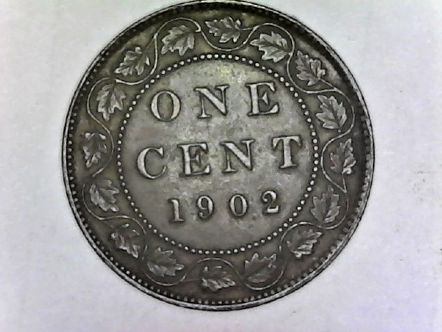 1902 canadian one cent