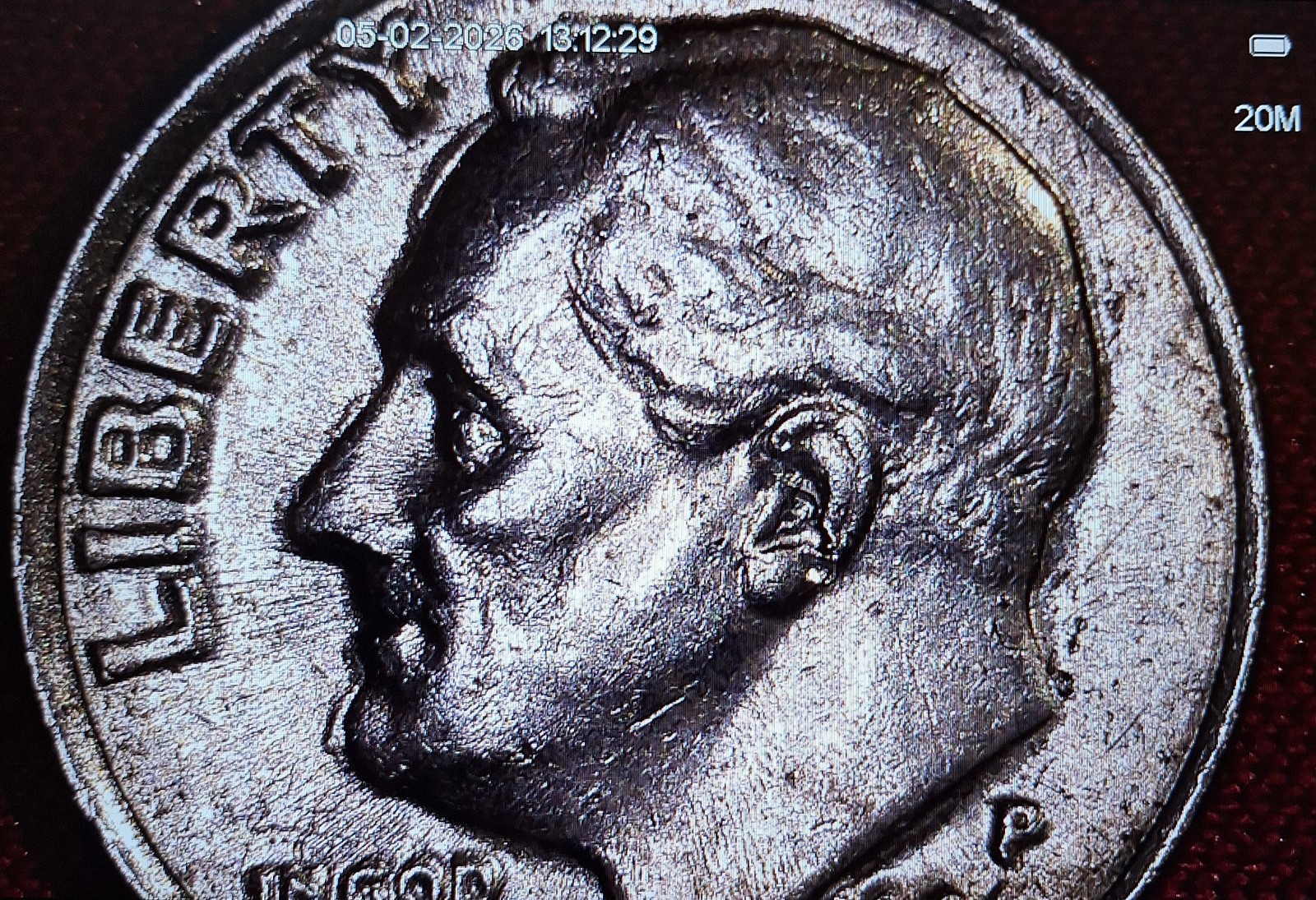 1986-P Roosevelt Dime Error Broadstrike 🔥 Broadstruck Oddities 😲