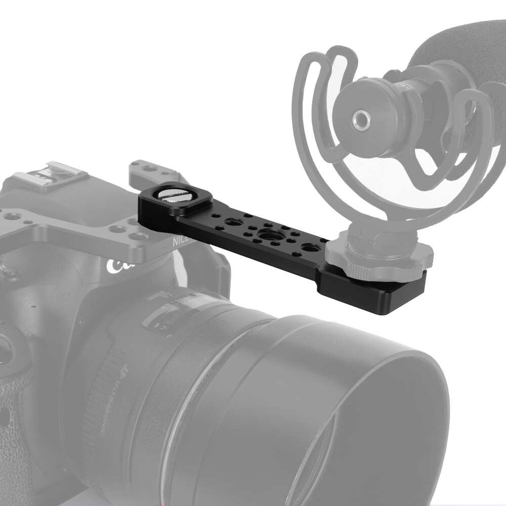 Niceyrig Nato Rail with 3/8" Arri Mount Screw and Code Shoe Mount