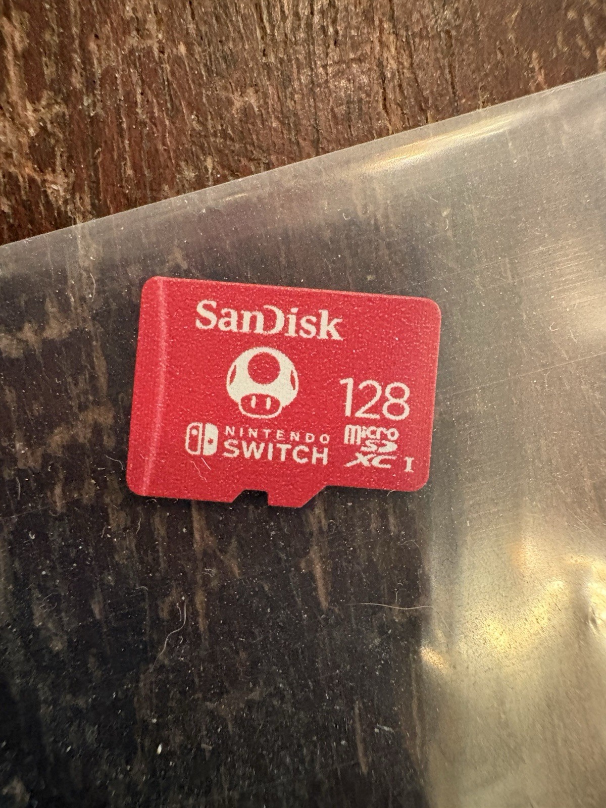 Official Sandisk 128GB MicroSD Memory Card (For Nintendo Switch in Red) Original