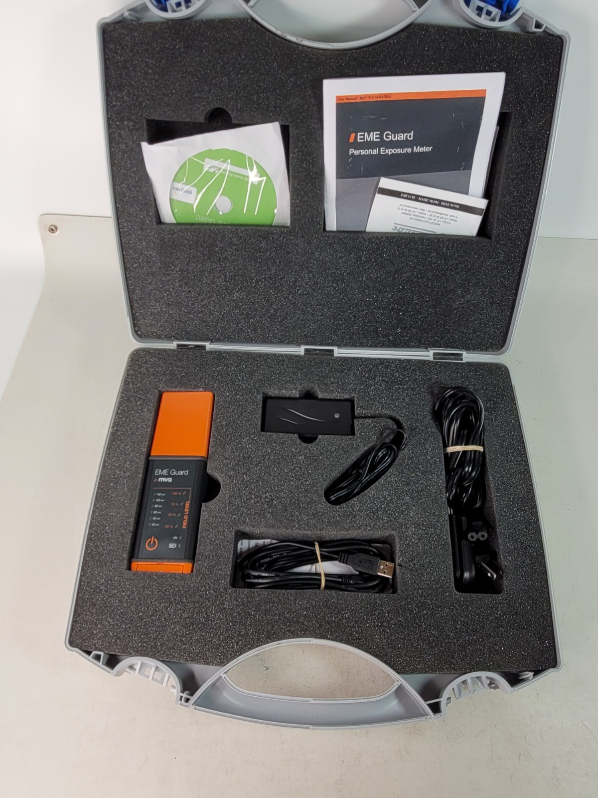 (USED) MVG EME Guard Unit with power adapter and case