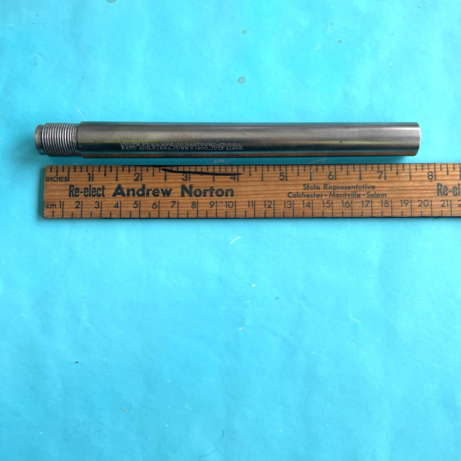 Early Colt Barrel  Pre WWI  Pat'd 1884-1905  Vintage