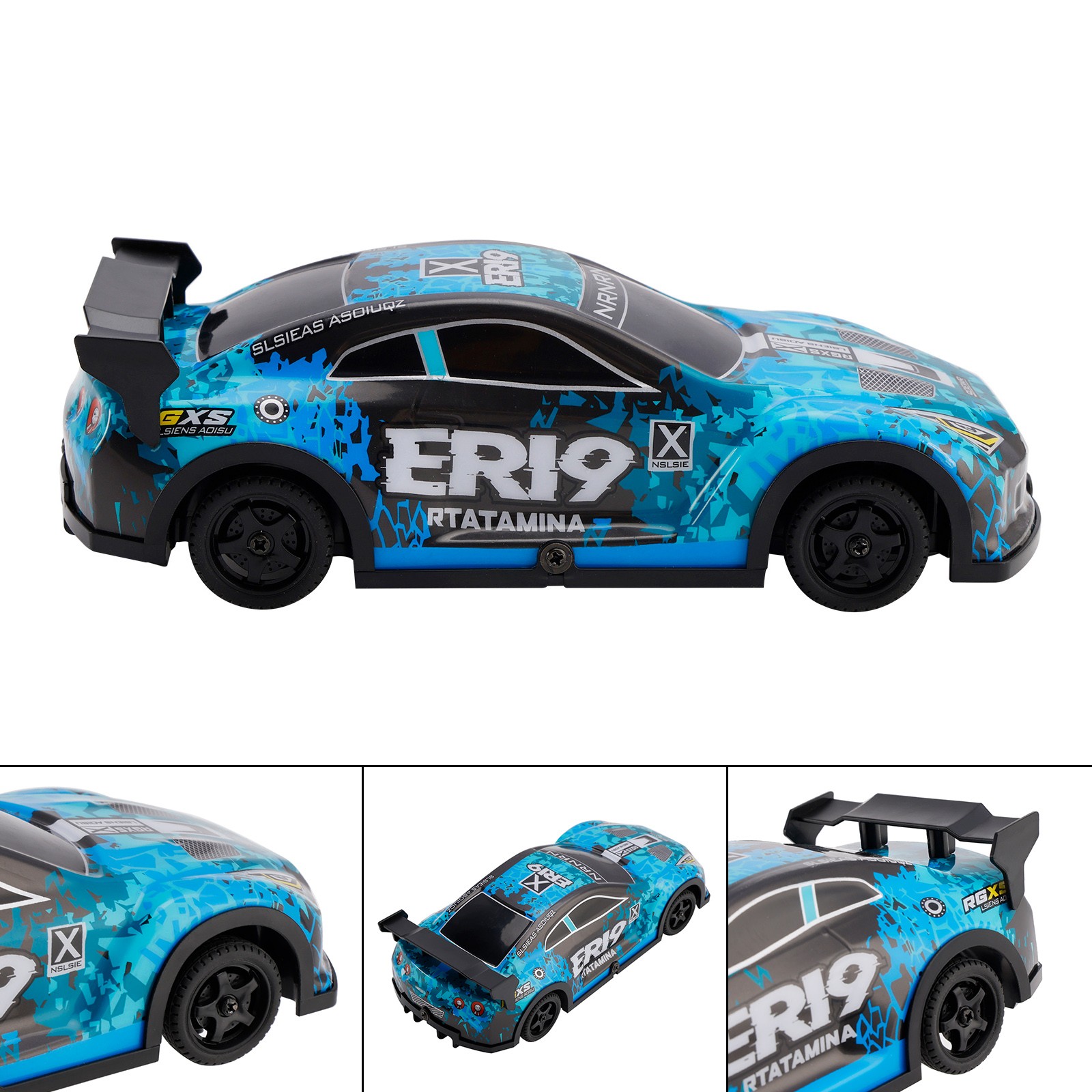 Wltoys 22206 RTR 1/22 2.4G 15km/h Racing Car Metal Chassis Toy Gift Blue E4