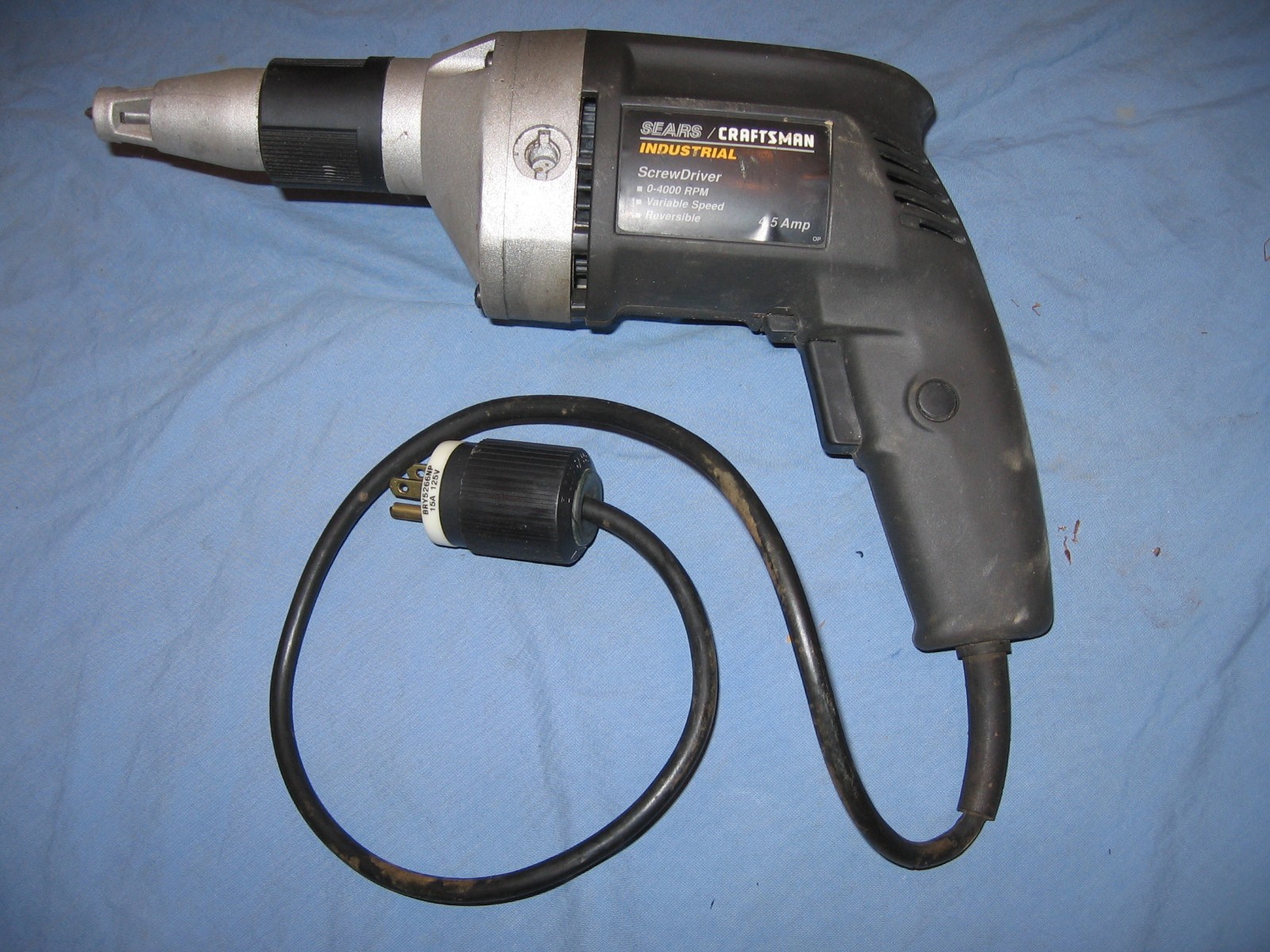 SEARS CRAFTSMAN INDUSTRIAL DRYWALL SCREWDRIVER VSR 4000 RPM 315.271450 TESTED