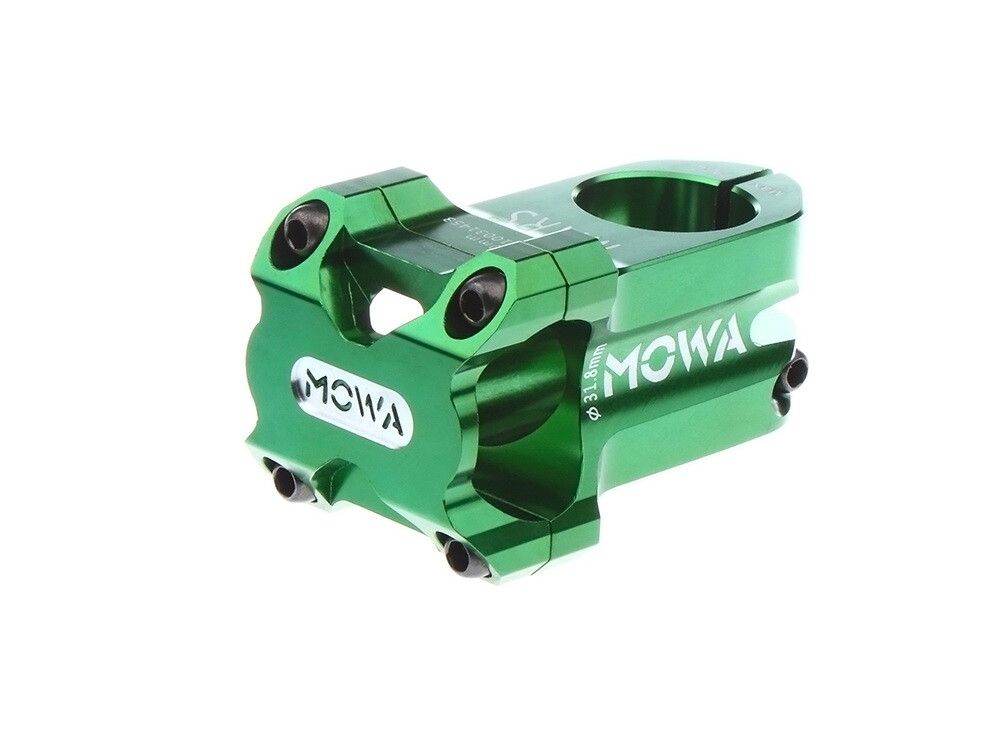 Mowa Mars MTB BMX 29ER eBike Riding Bike Stem 0D 31.8MM 60MM Green