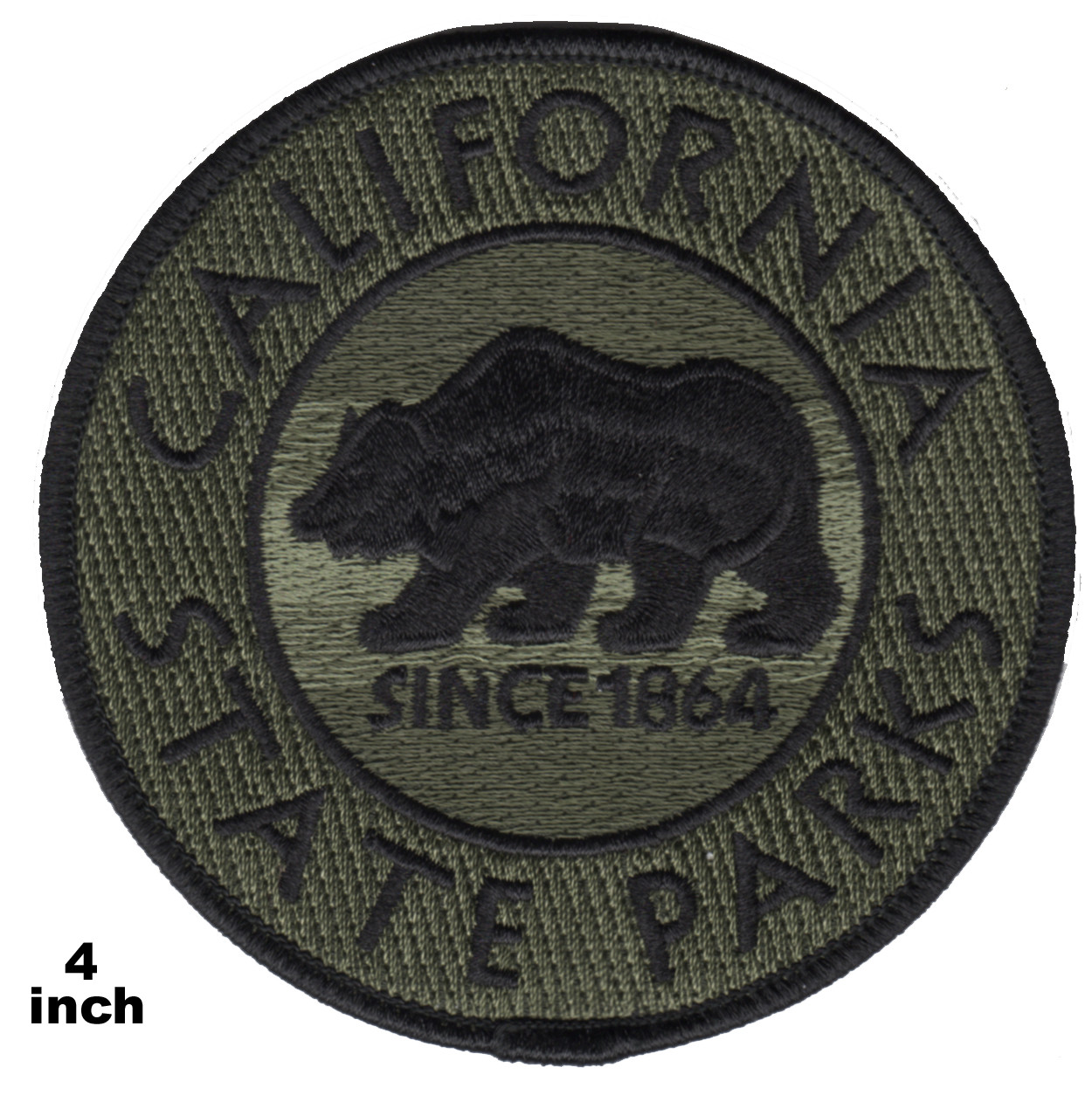 California State Parks - 4" Camo Patch - State Park Ranger