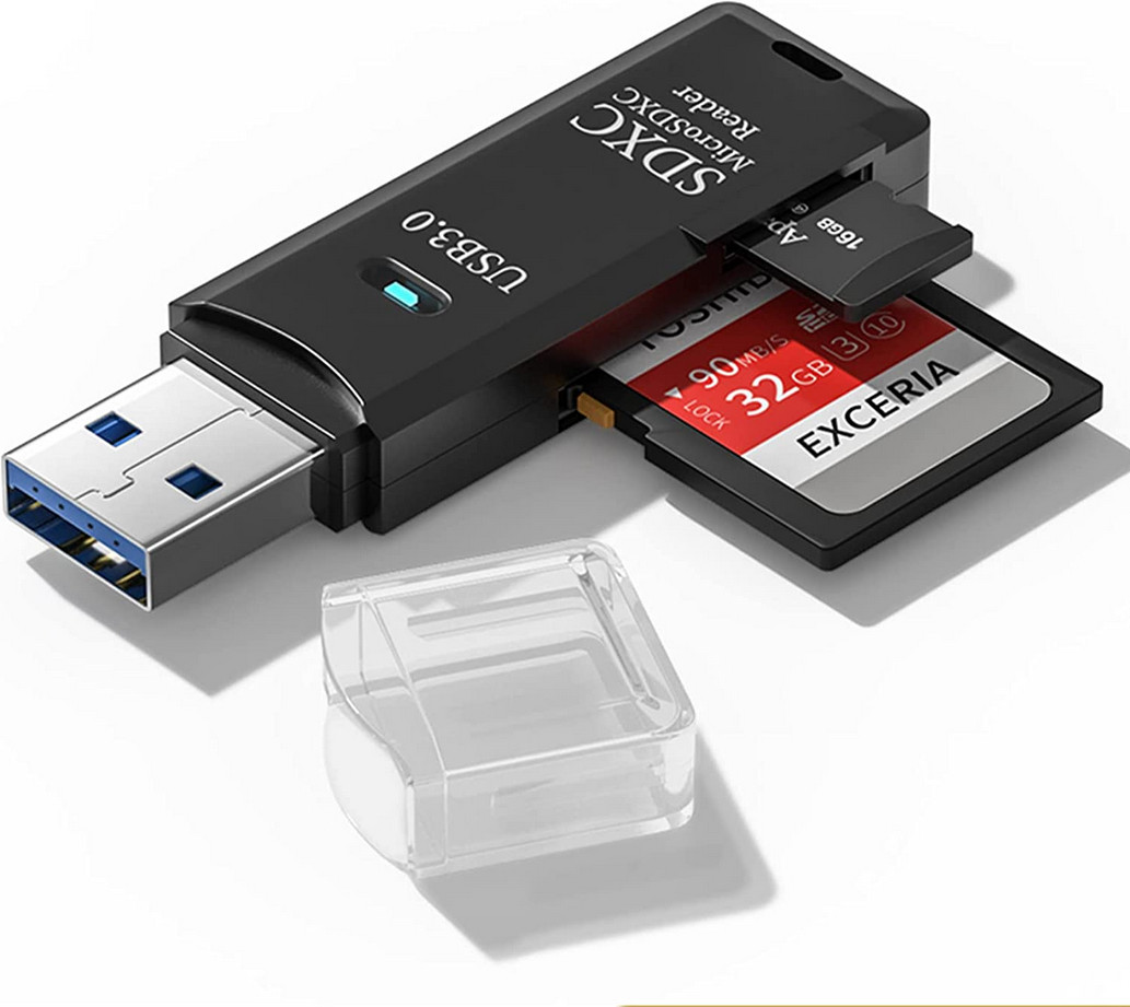 USB3.0 SD Card Reader for PC Micro SD Card to USB Adapter for Camera MemoryC lot