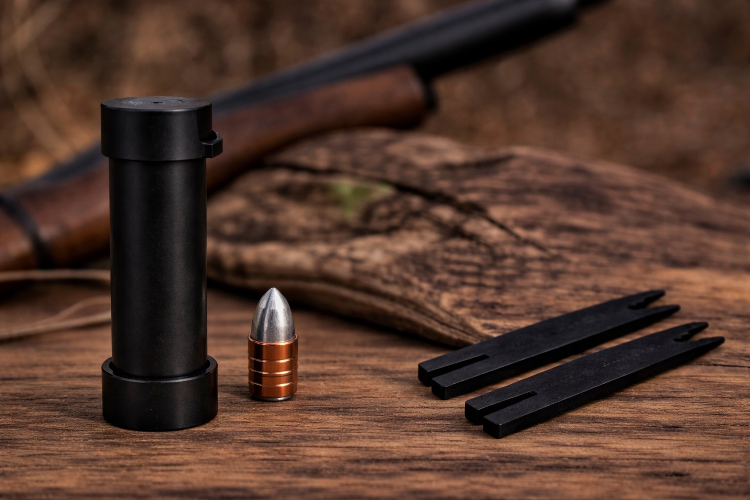 Speed Loader & 209 Primer Capper – Thumb Saver – Muzzleloader Hunting Tool Kit