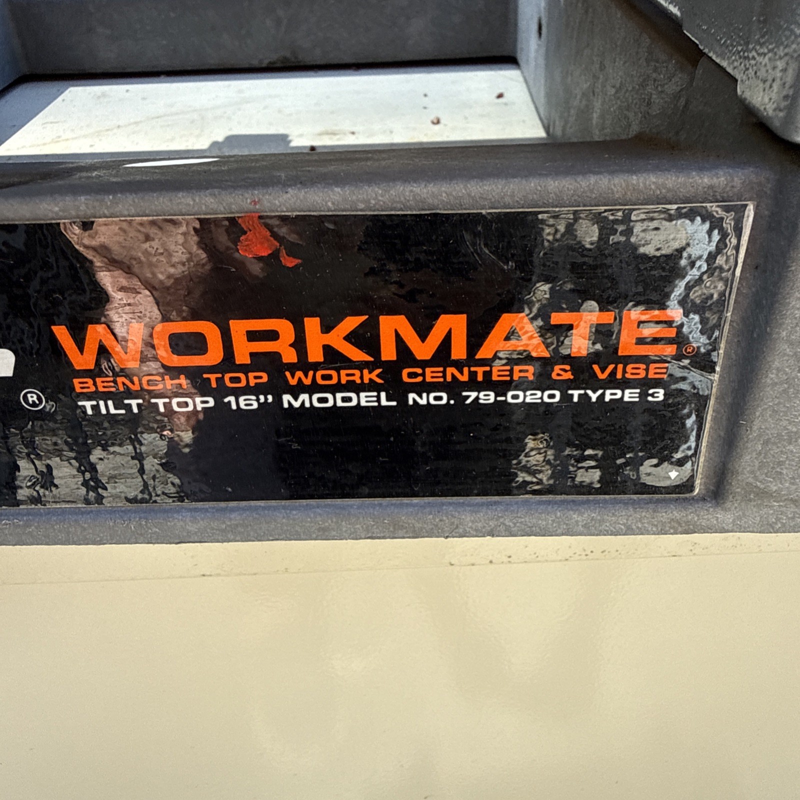 Black & Decker Bench Top Workmate 79-020 Type 3 Used