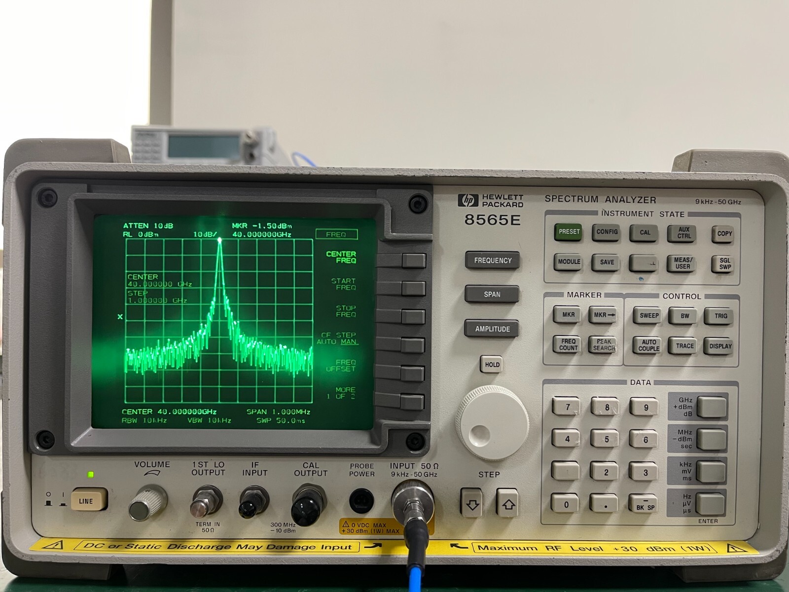 Agilent Keysight 8565E 9KHz - 50GHz Spectrum Analyzer w/ 85620A module_1299