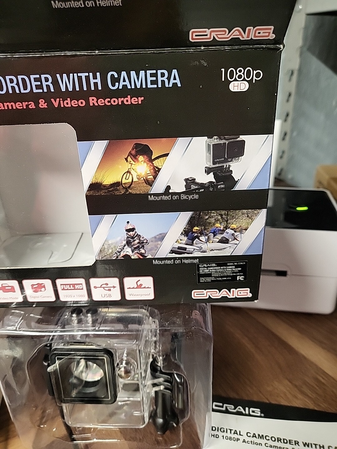 Craig Digital Camcorder With Camera Hd 1081p Cc9029