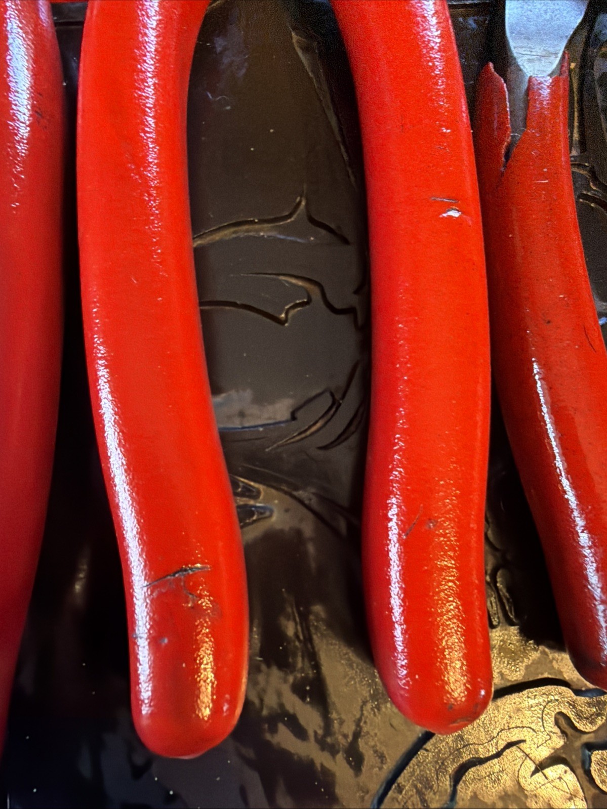 Snap On 6pc Pliers Set Red Side Cuts Needle Nose Pliers Extra Long
