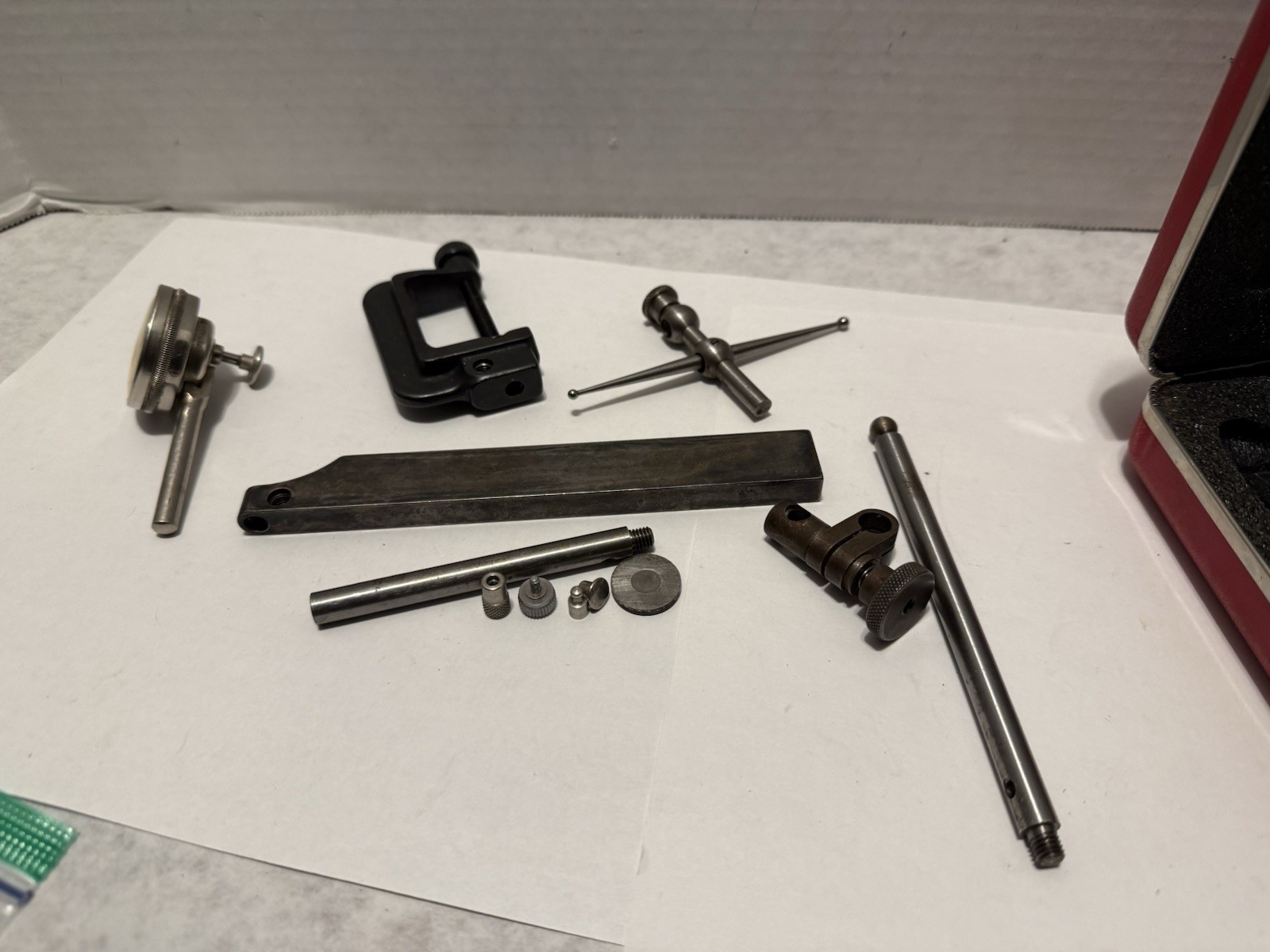 Vintage Starrett 196 Universal Dial Test Indicator