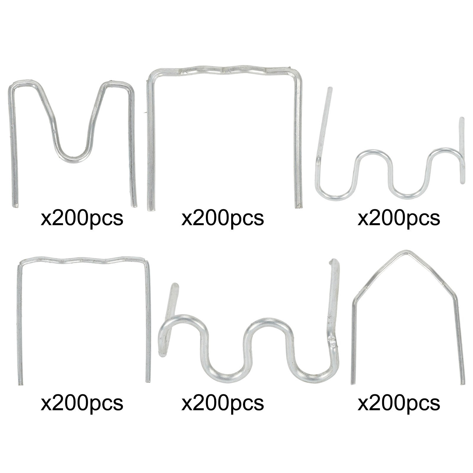 Lightweight and compact welding kit 1200 Hot Staples for Plastic Welding