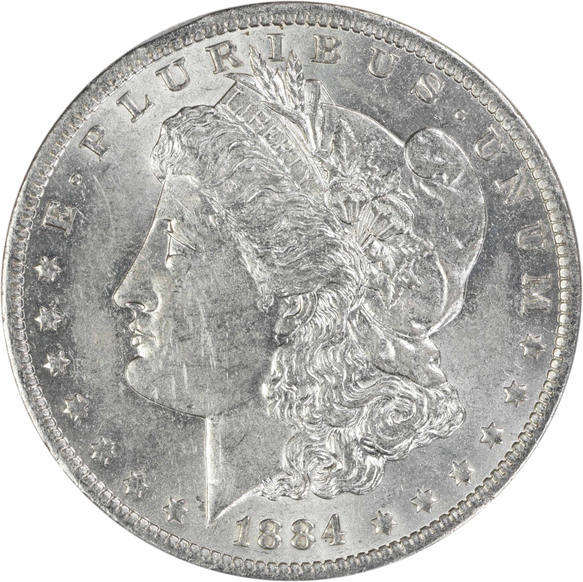1884-O Morgan Silver Dollar AU Uncertified #151