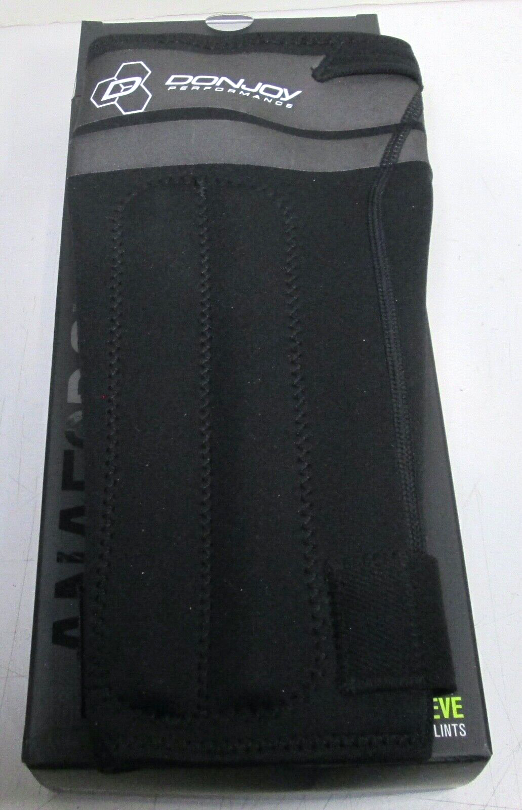 DonJoy Performance ANAFORM Shin Splint Compression Sleeve: Black Medium