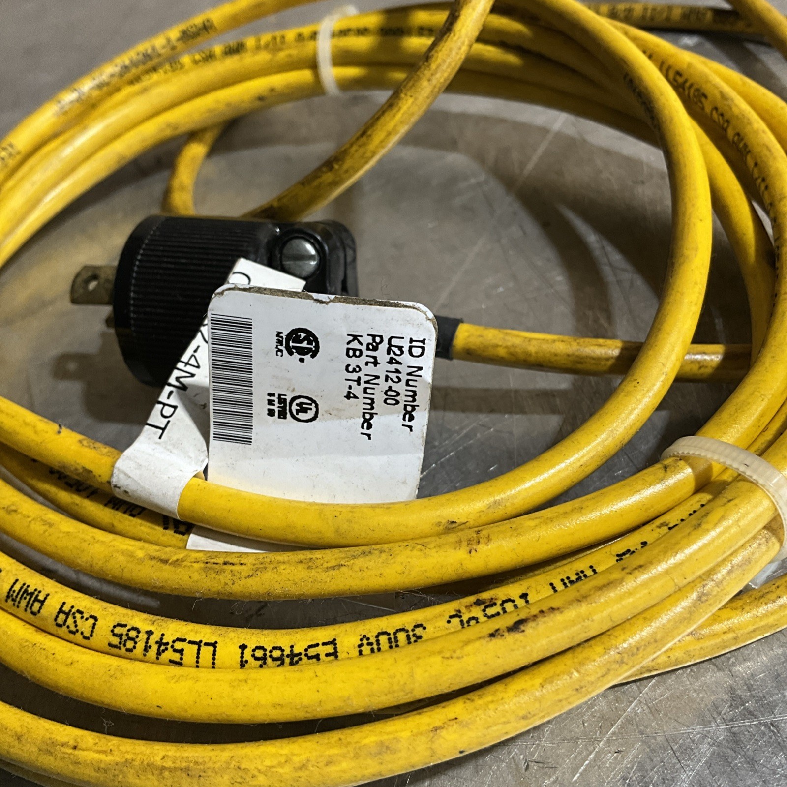 Turck KB 3T-4 MicroFast Cable U2412-00