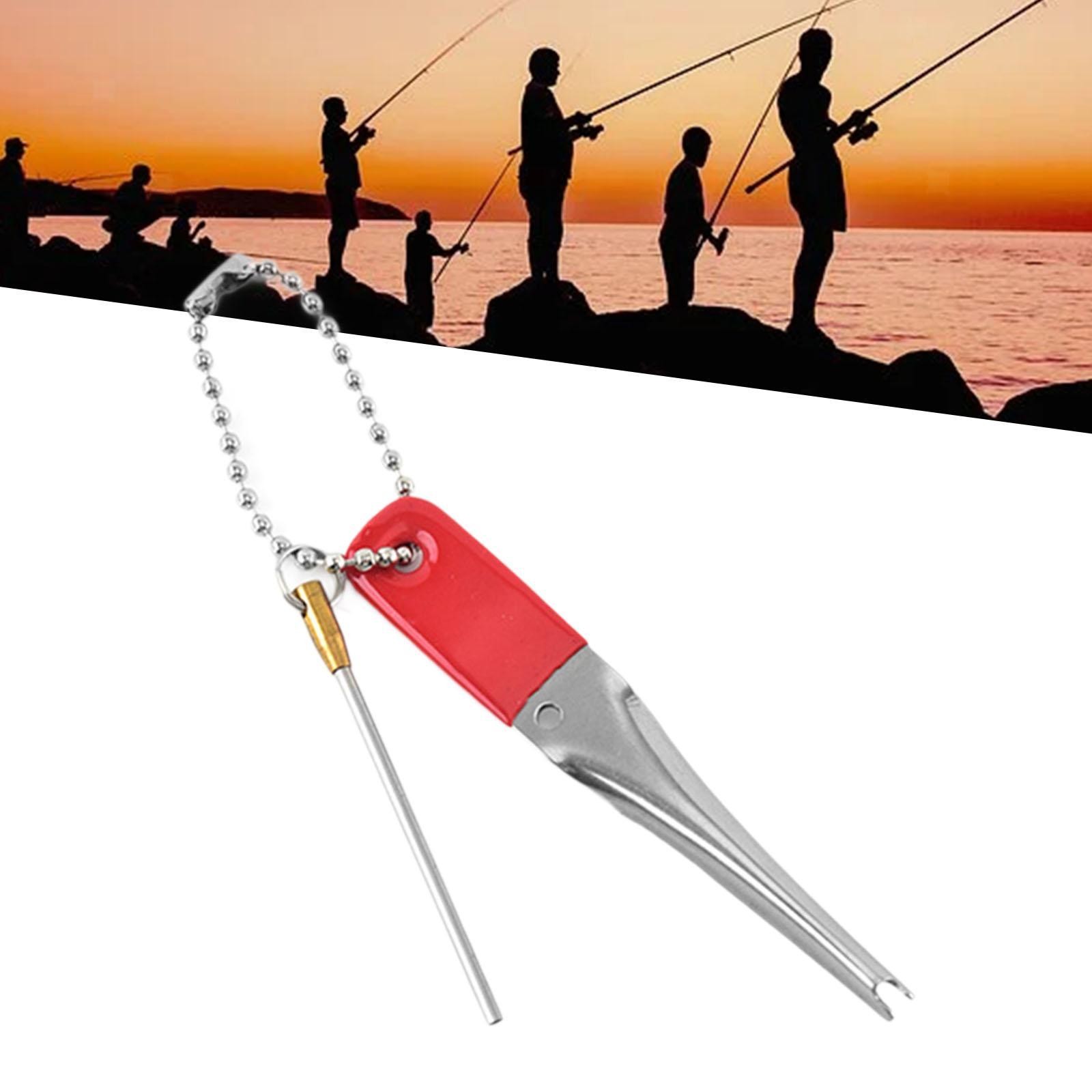 Fishing Line Knot Tyer Upper Lure Aid Tool Lightweight Reusable Fly Tying