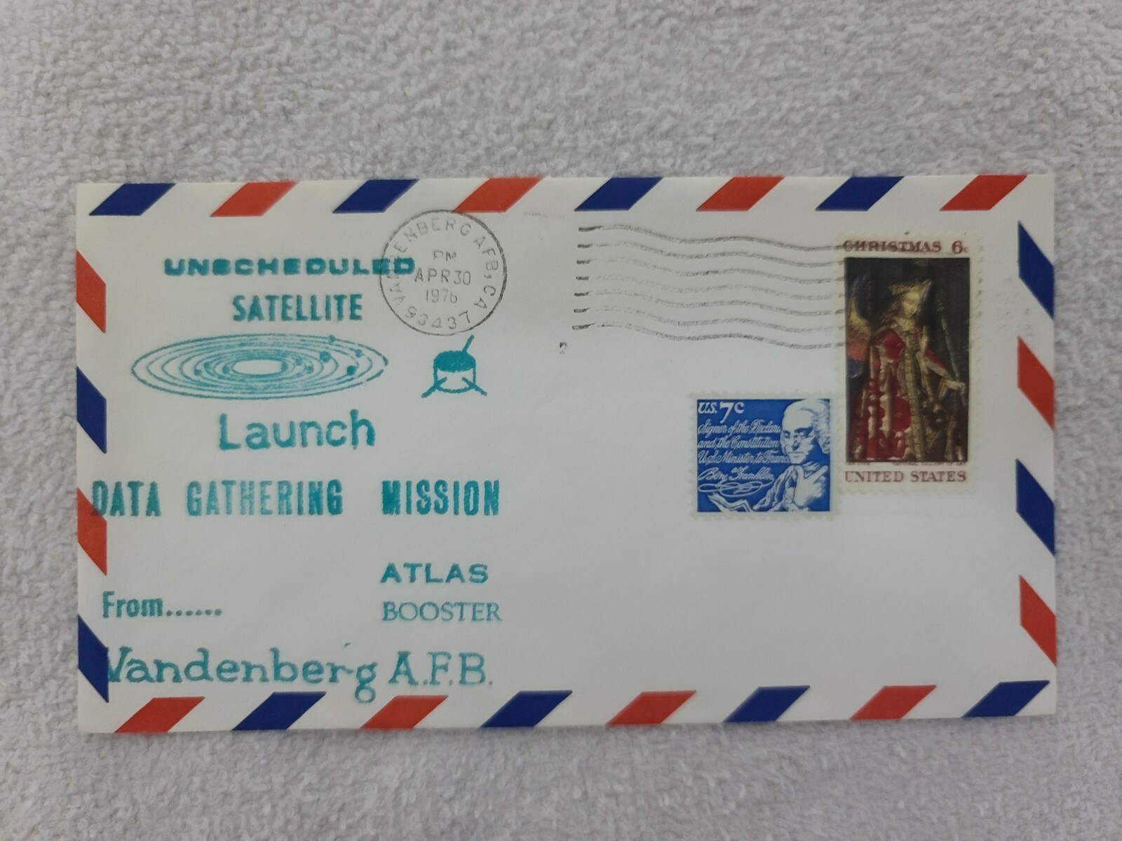 UNSCHEDULED SATELLITE LAUNCH NOSS-1 04/30/76 | Space Cover