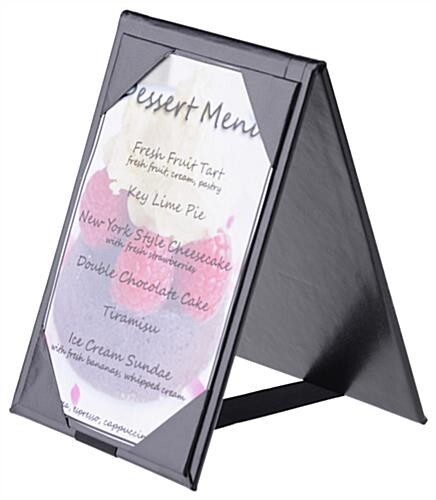 4x6inches 10pc Double-Sided Menu A-Frame Holder Table Tent Restaurant Cafe Black