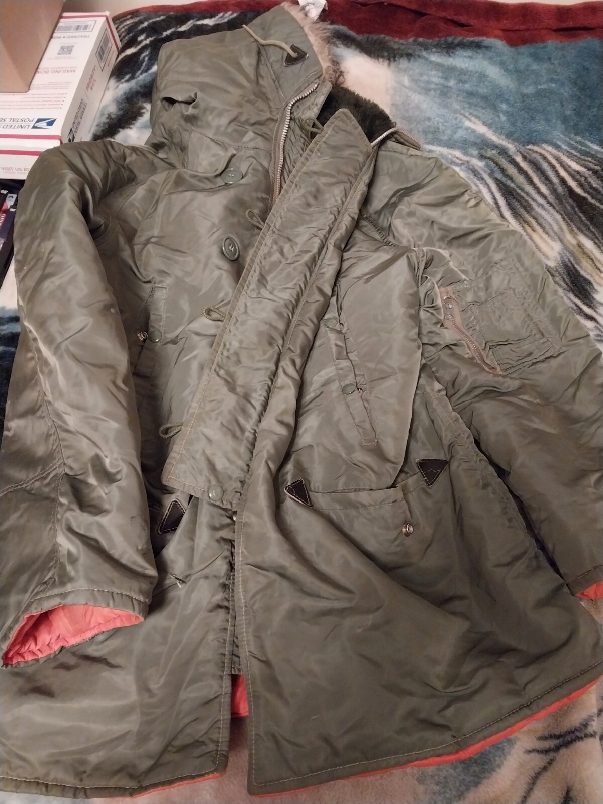 parka extreme cold weather type n-3b medium