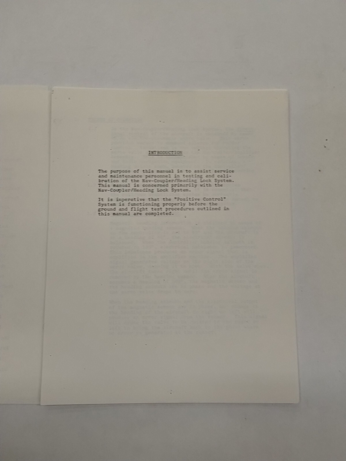 Brittain Industries Mooney Navigation Coupler Operation & Service Instructions