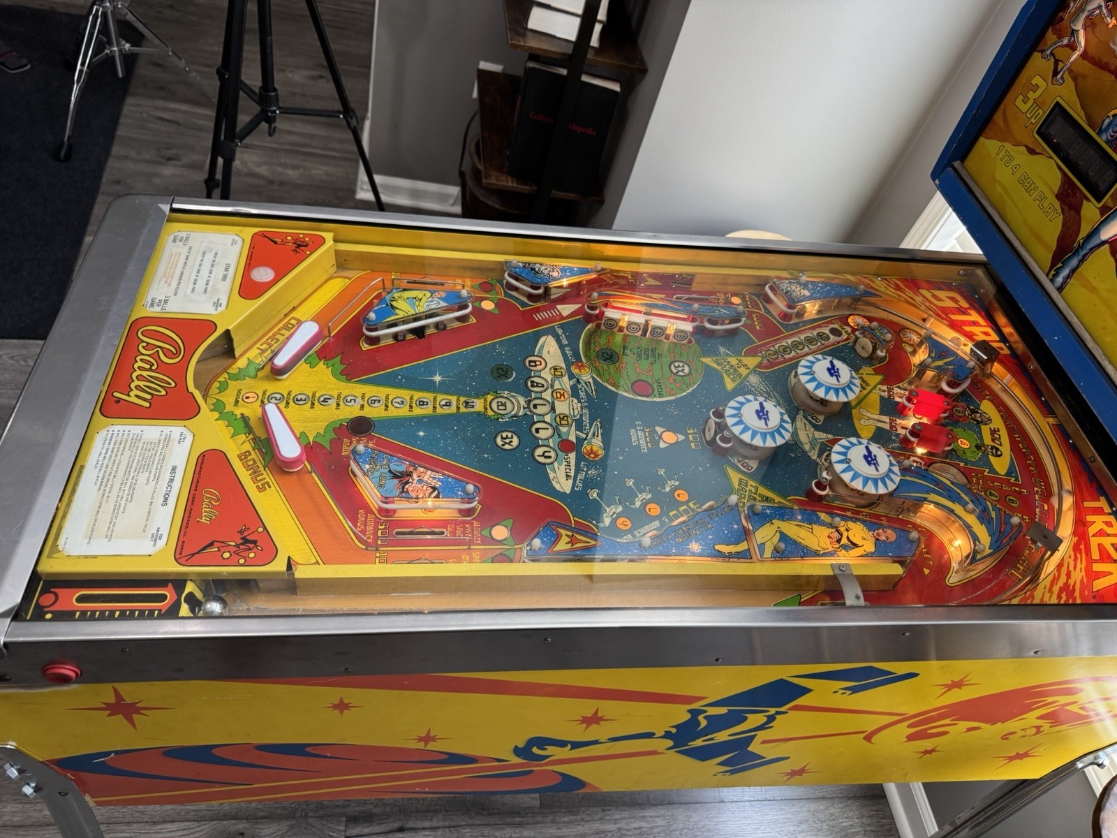 1978 Bally Star Trek Pinball Machine